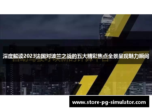 深度解读2023法国对波兰之战的五大精彩焦点全景呈现魅力瞬间